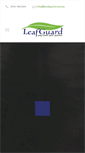 Mobile Screenshot of leafguard.net.au